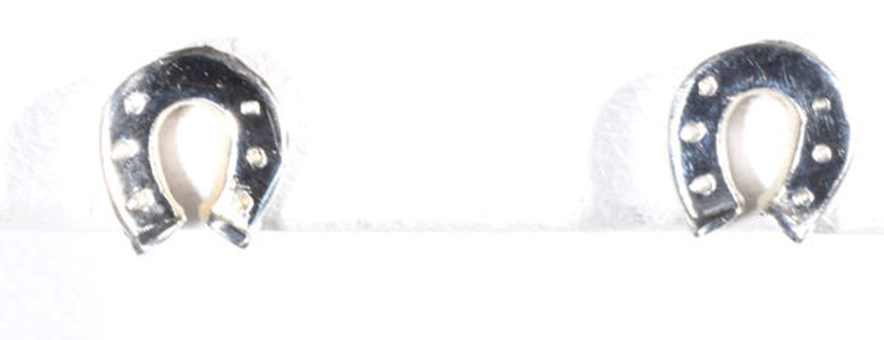 Horseshoe Small Sterling Studs