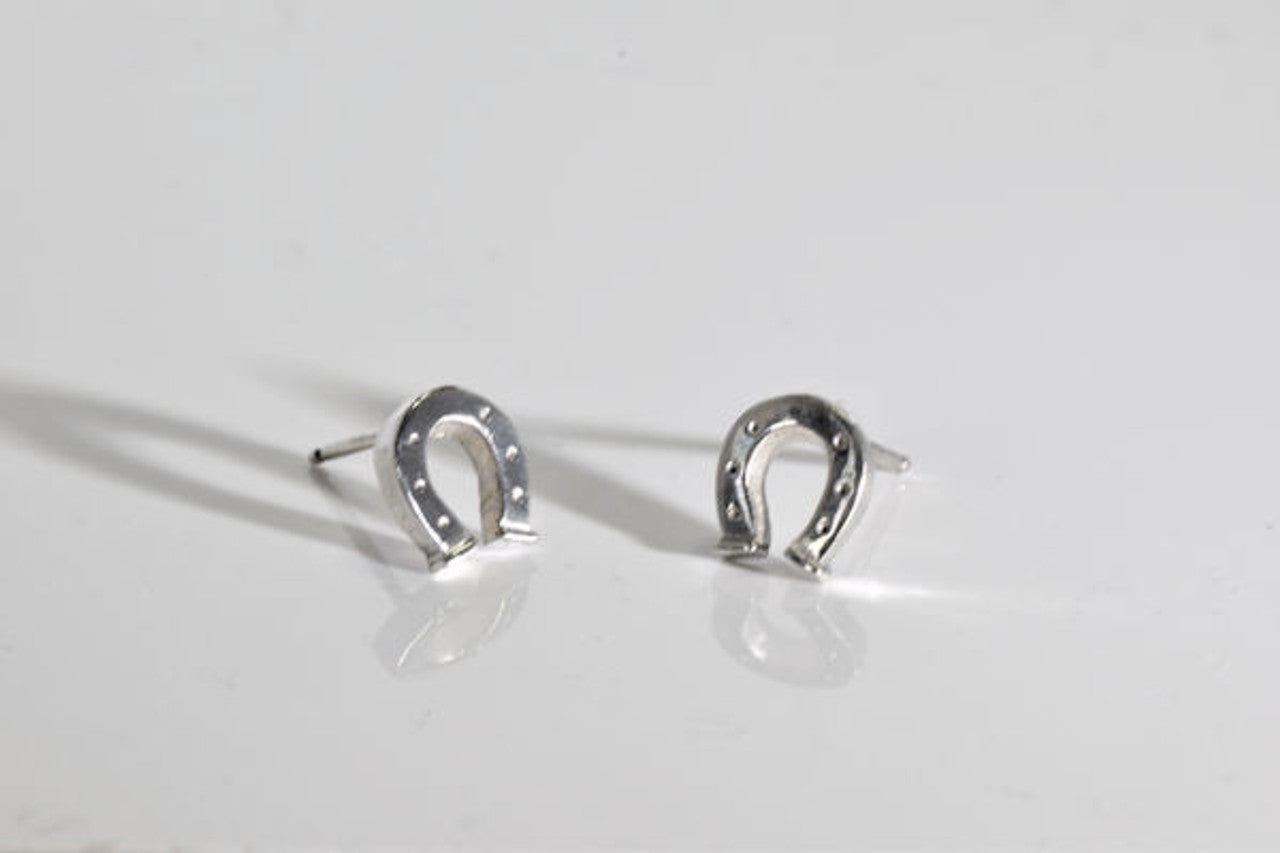 Horseshoe Small Sterling Studs