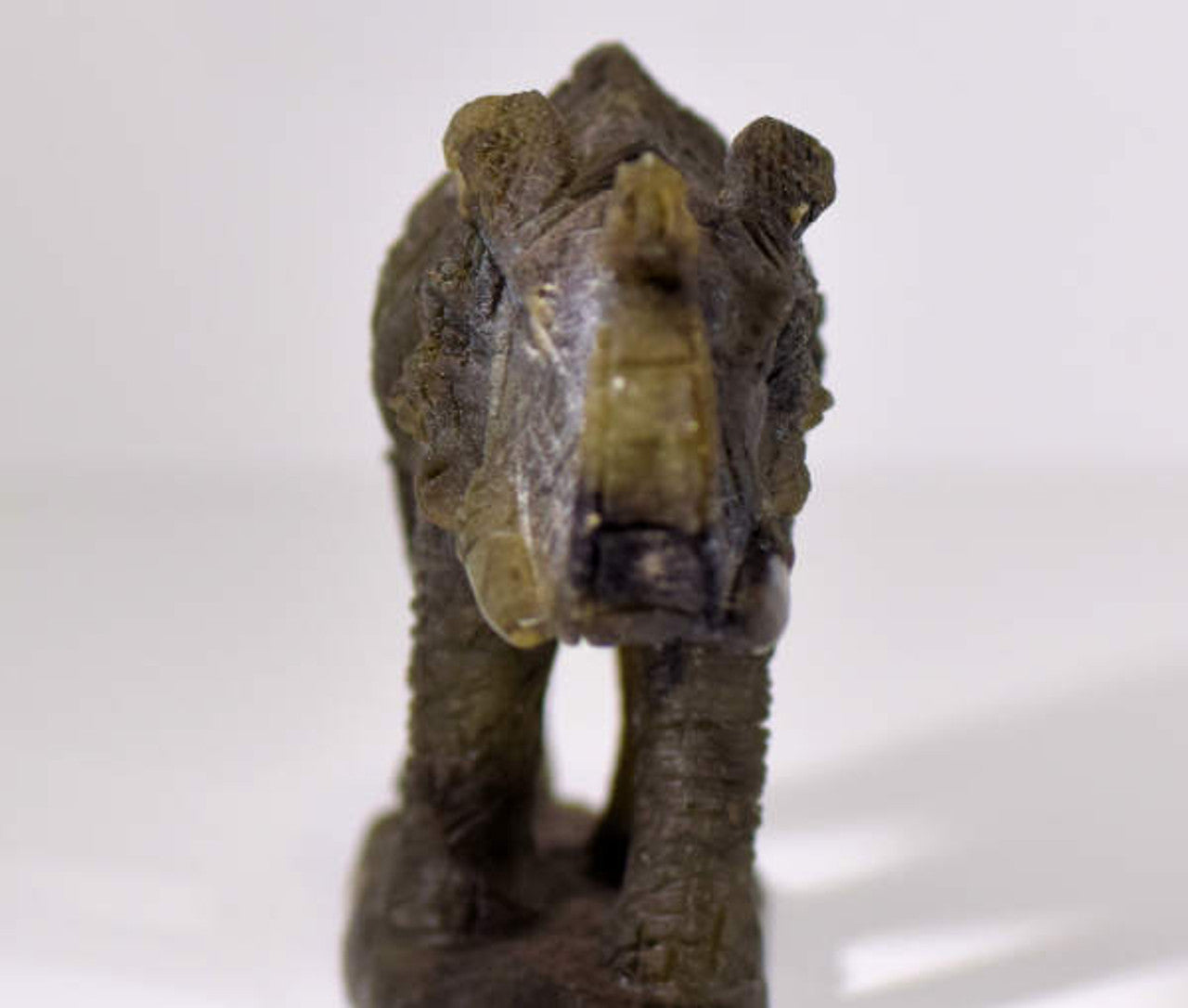 Labradorite Elephant Carving