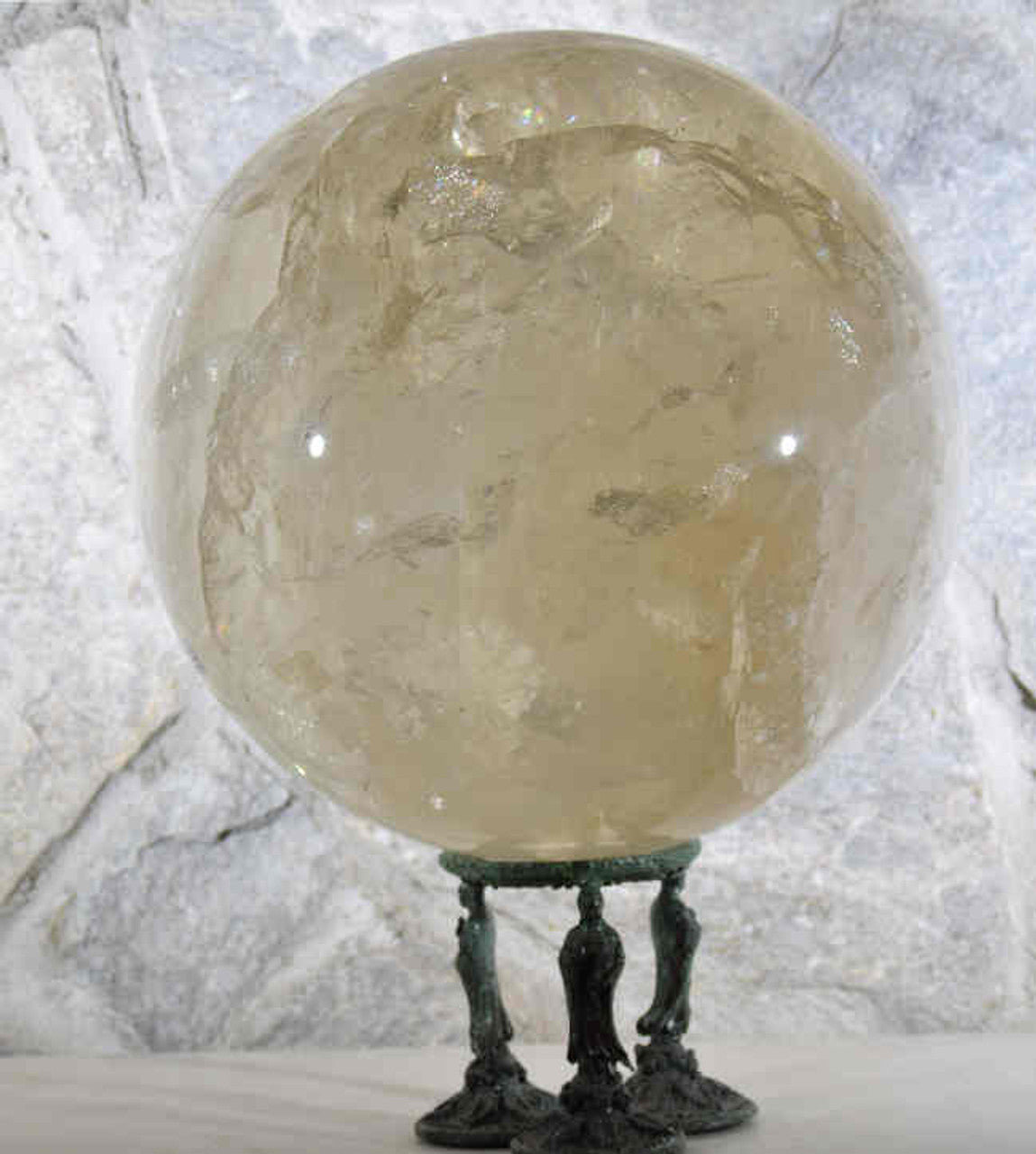 Quartz 9 Inch Sphere
