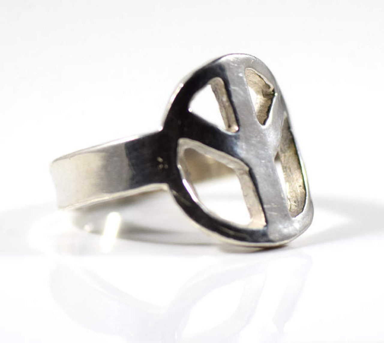 Peace Silver Ring