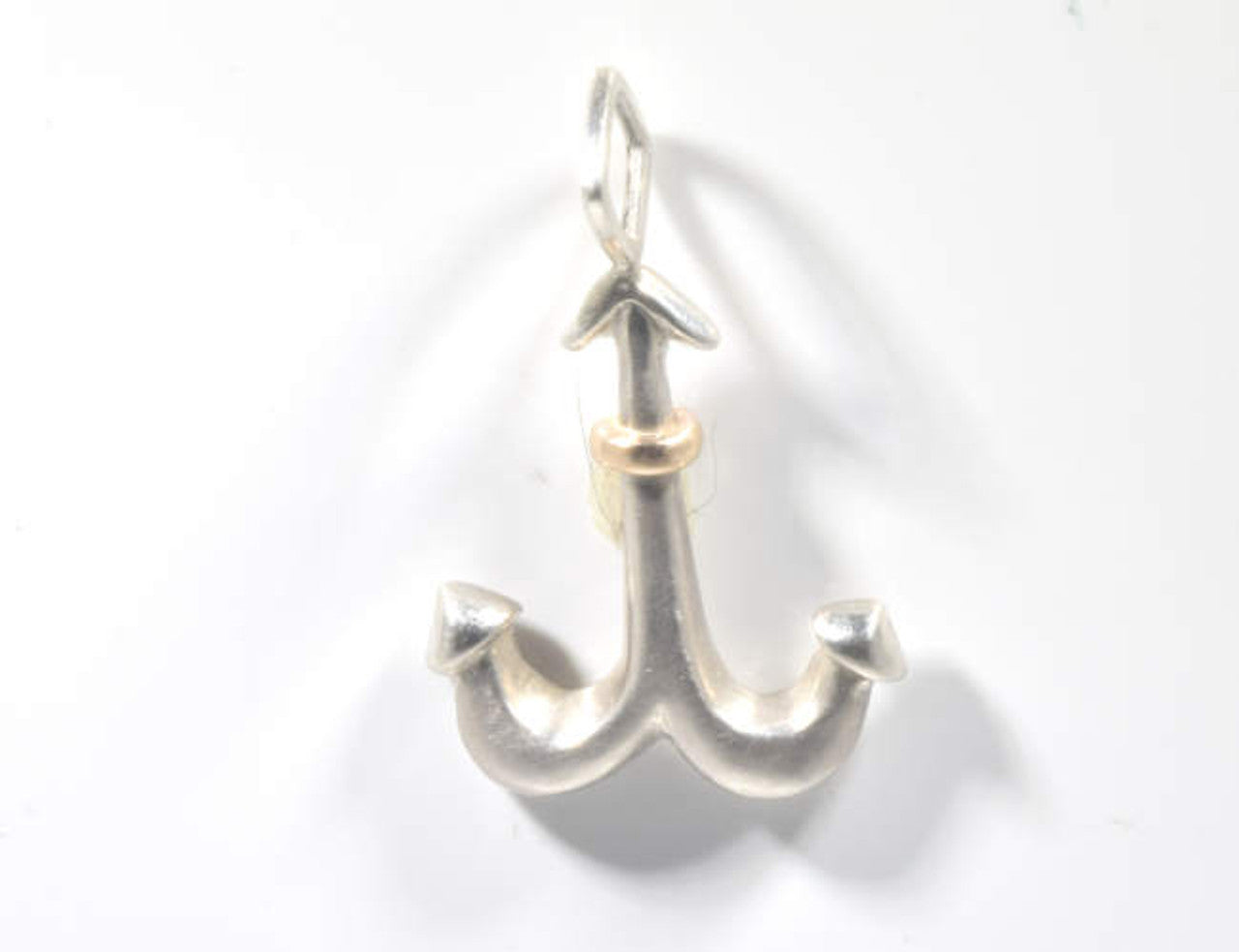 Anchor Two Tone Pendant