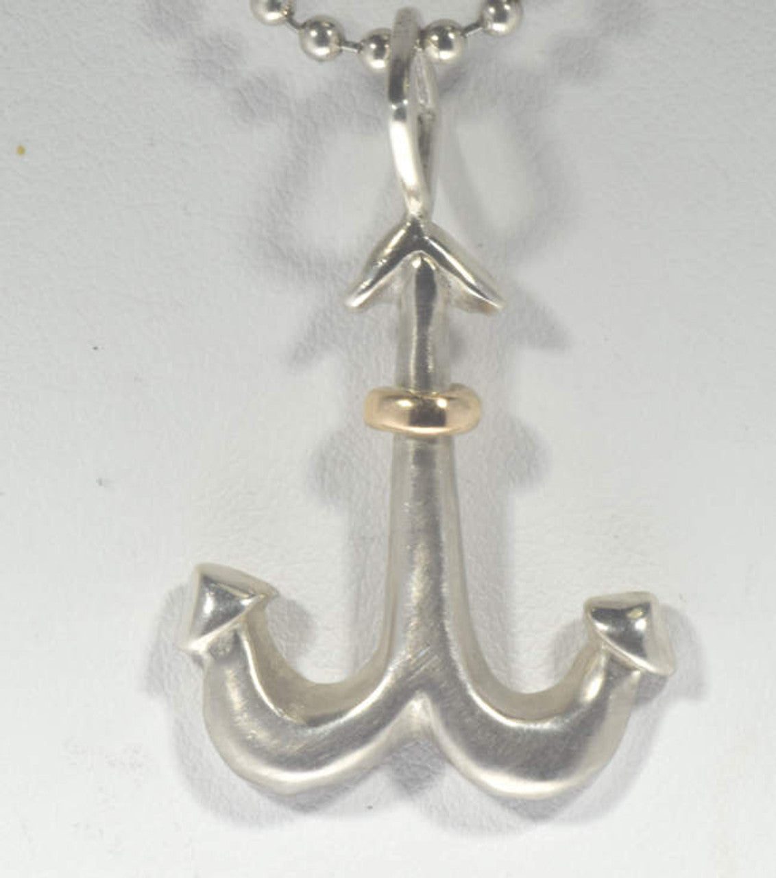 Anchor Two Tone Pendant