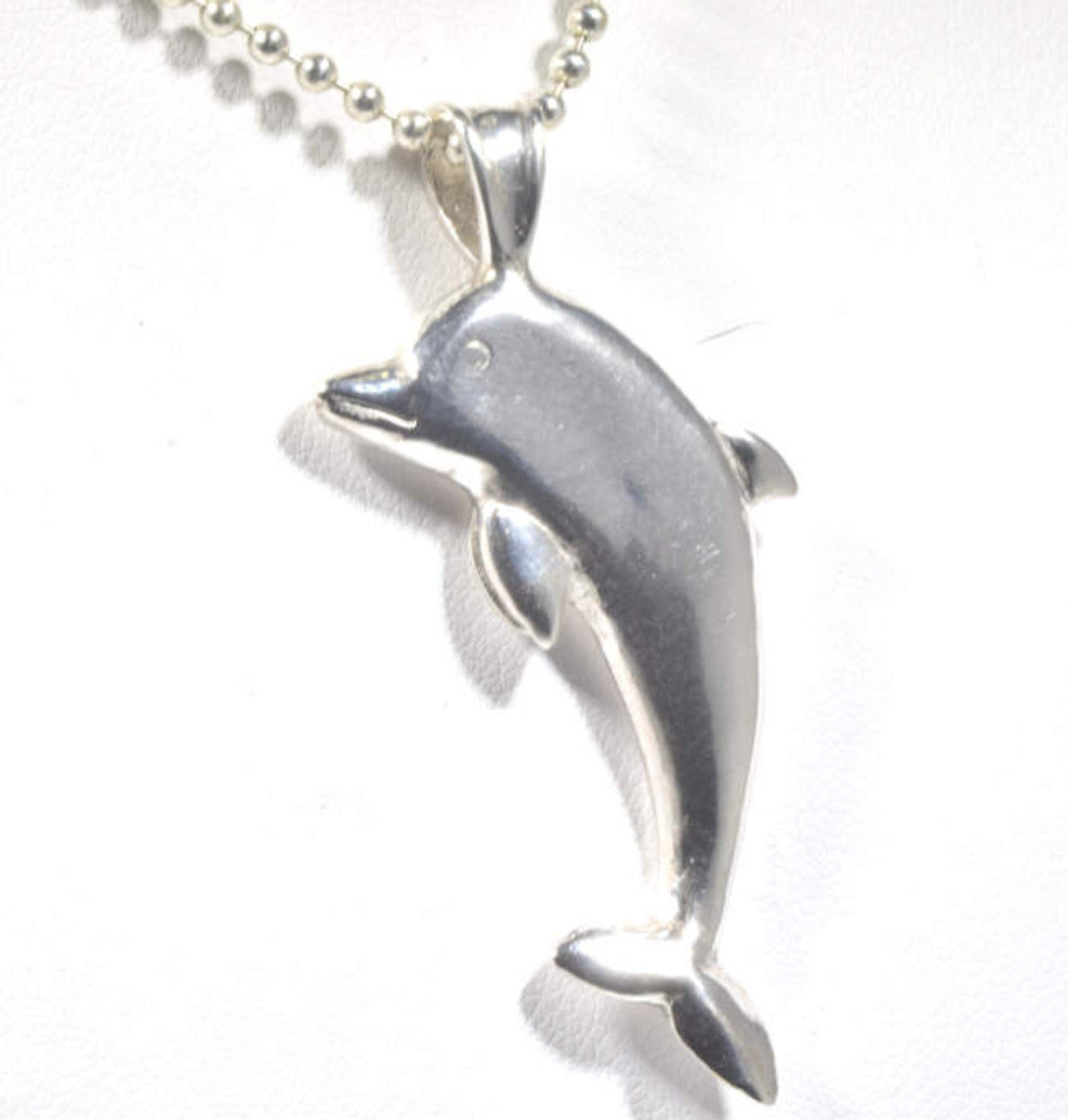 Dolphin Sterling Silver Pendant