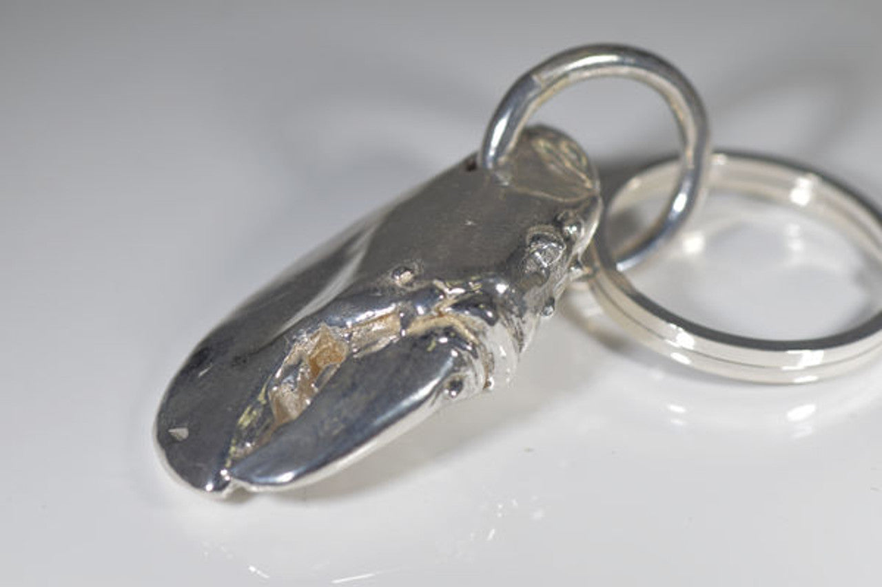 Lobster Claw Silver Key Chain