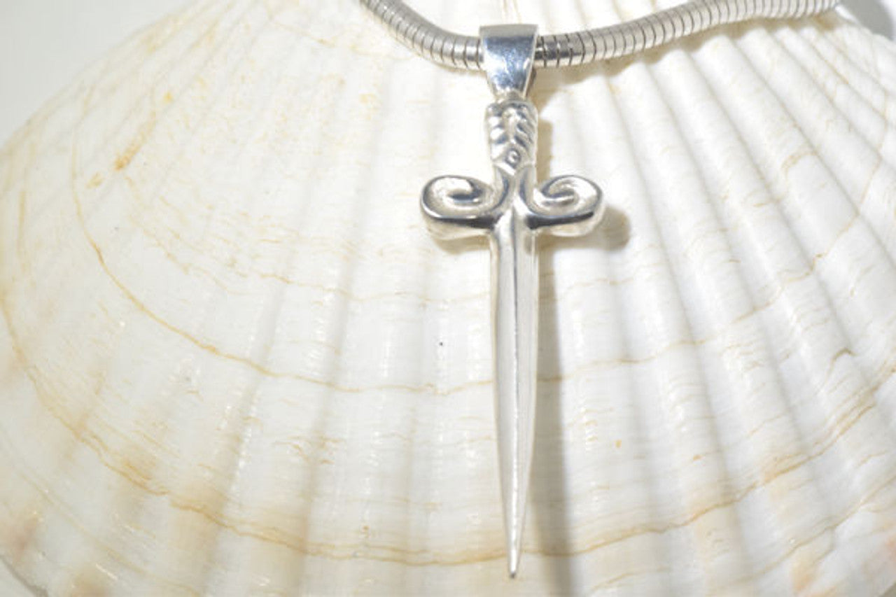 Dagger Sterling Pendant