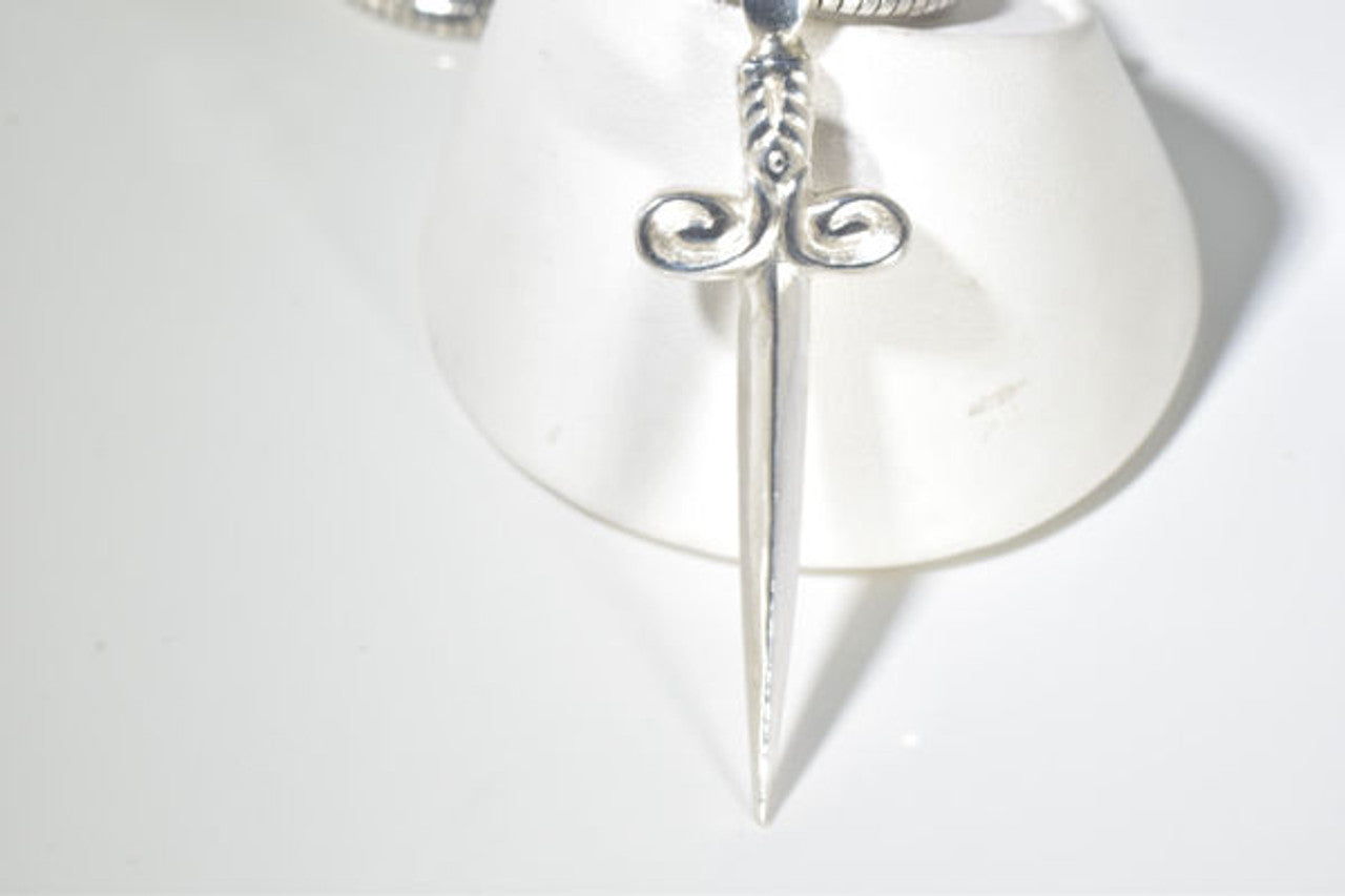 Dagger Sterling Pendant