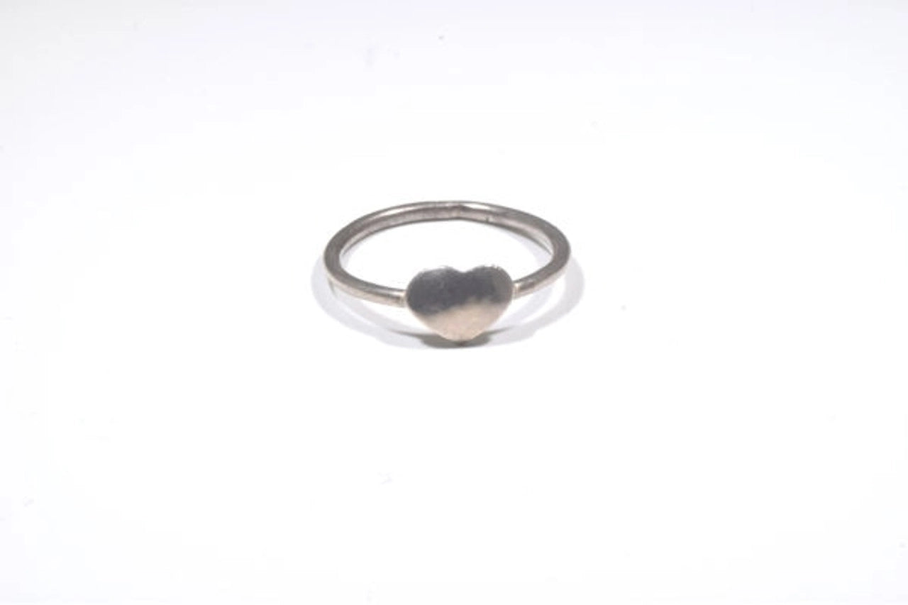 Heart Sterling Silver Ring