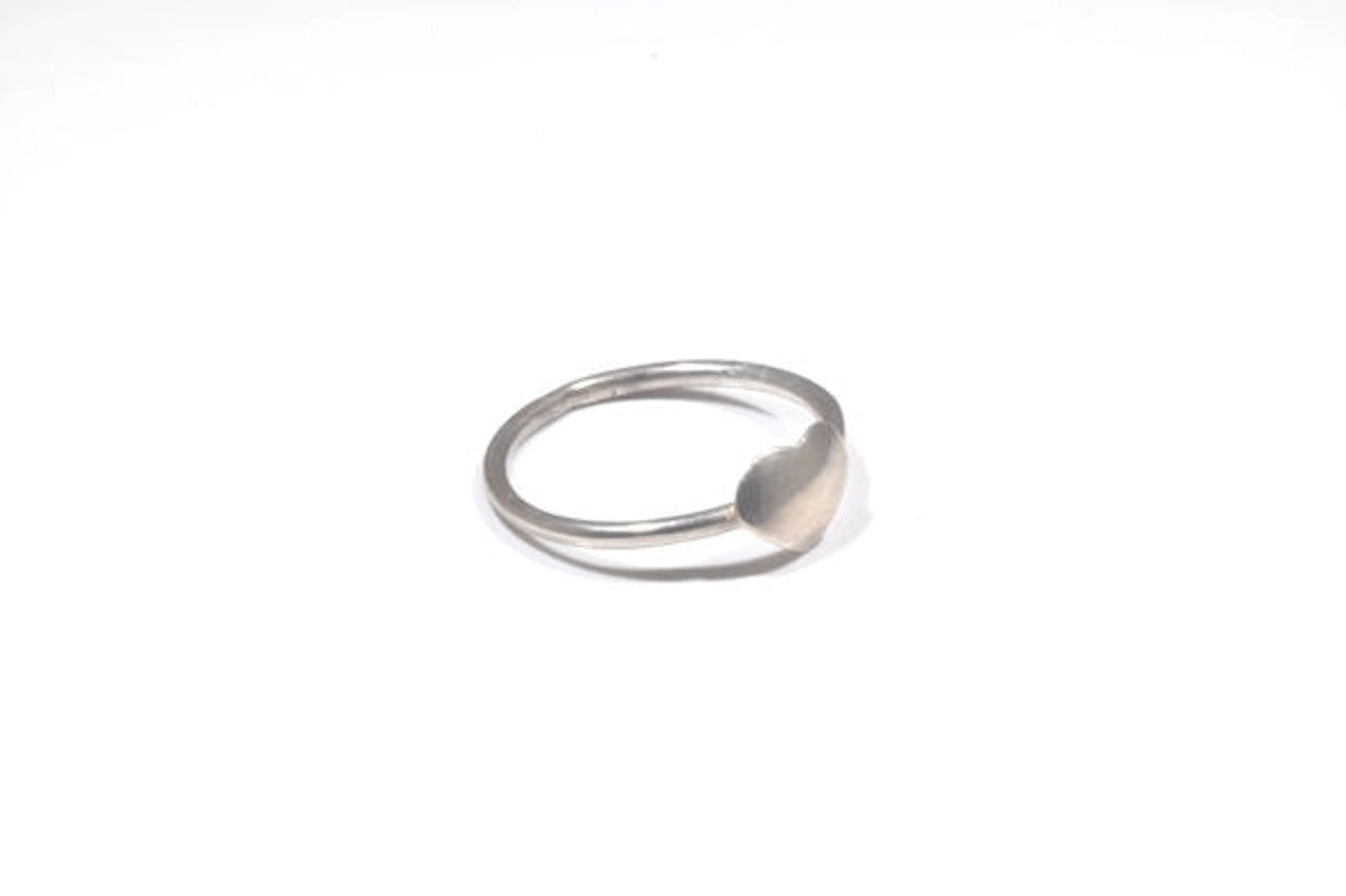 Heart Sterling Silver Ring