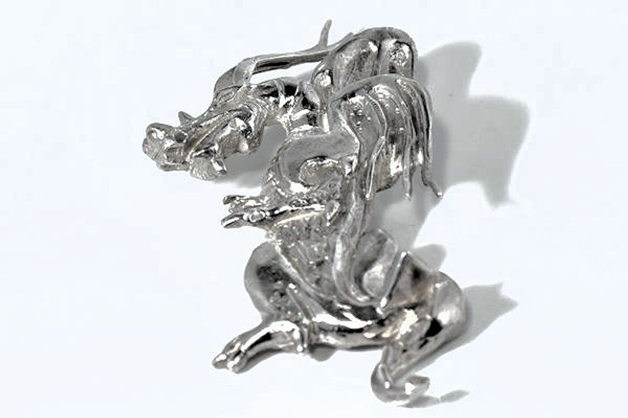 Dragon Pendant in Sterling Silver