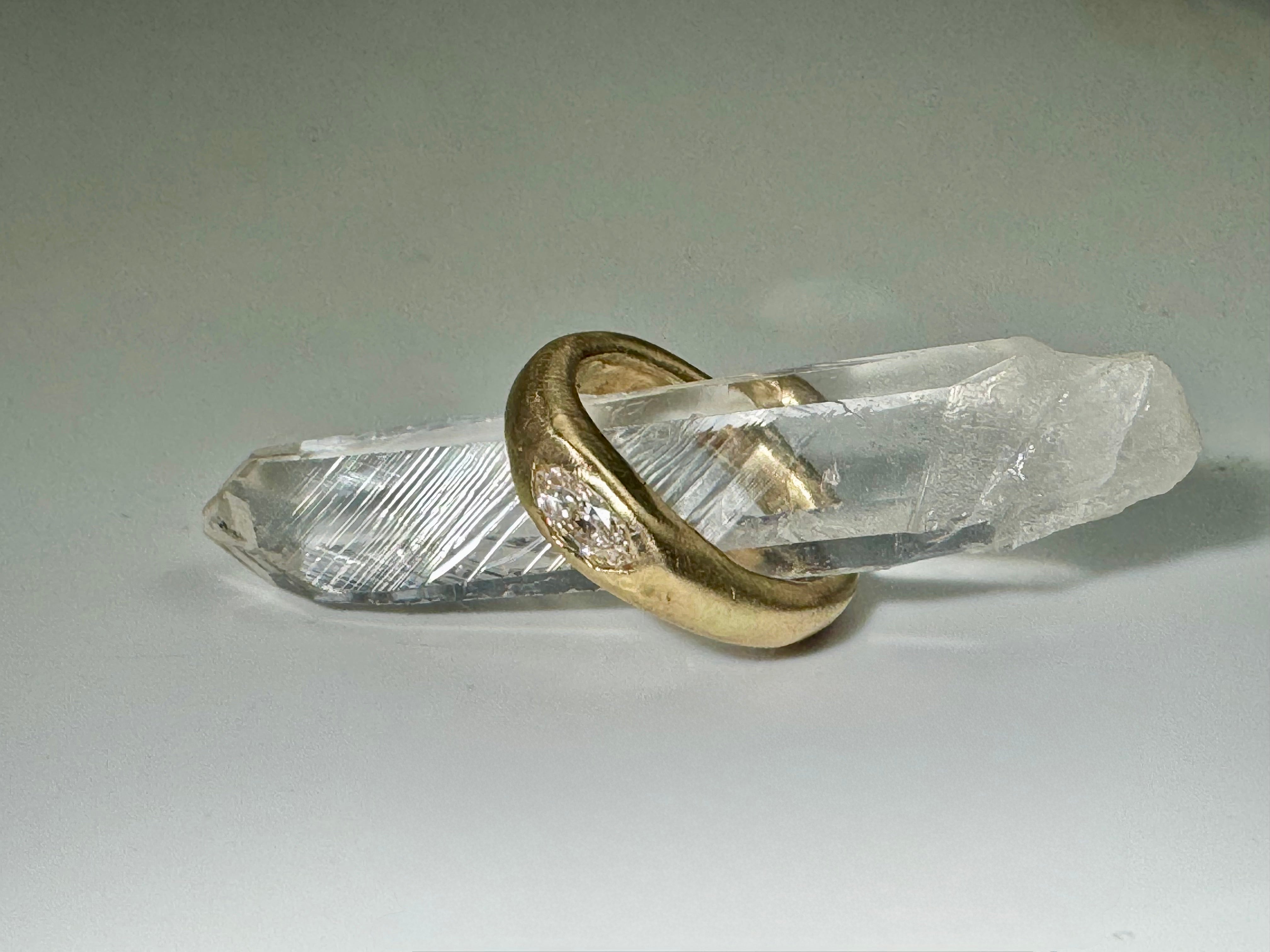 Marquise Diamond 18k Ring