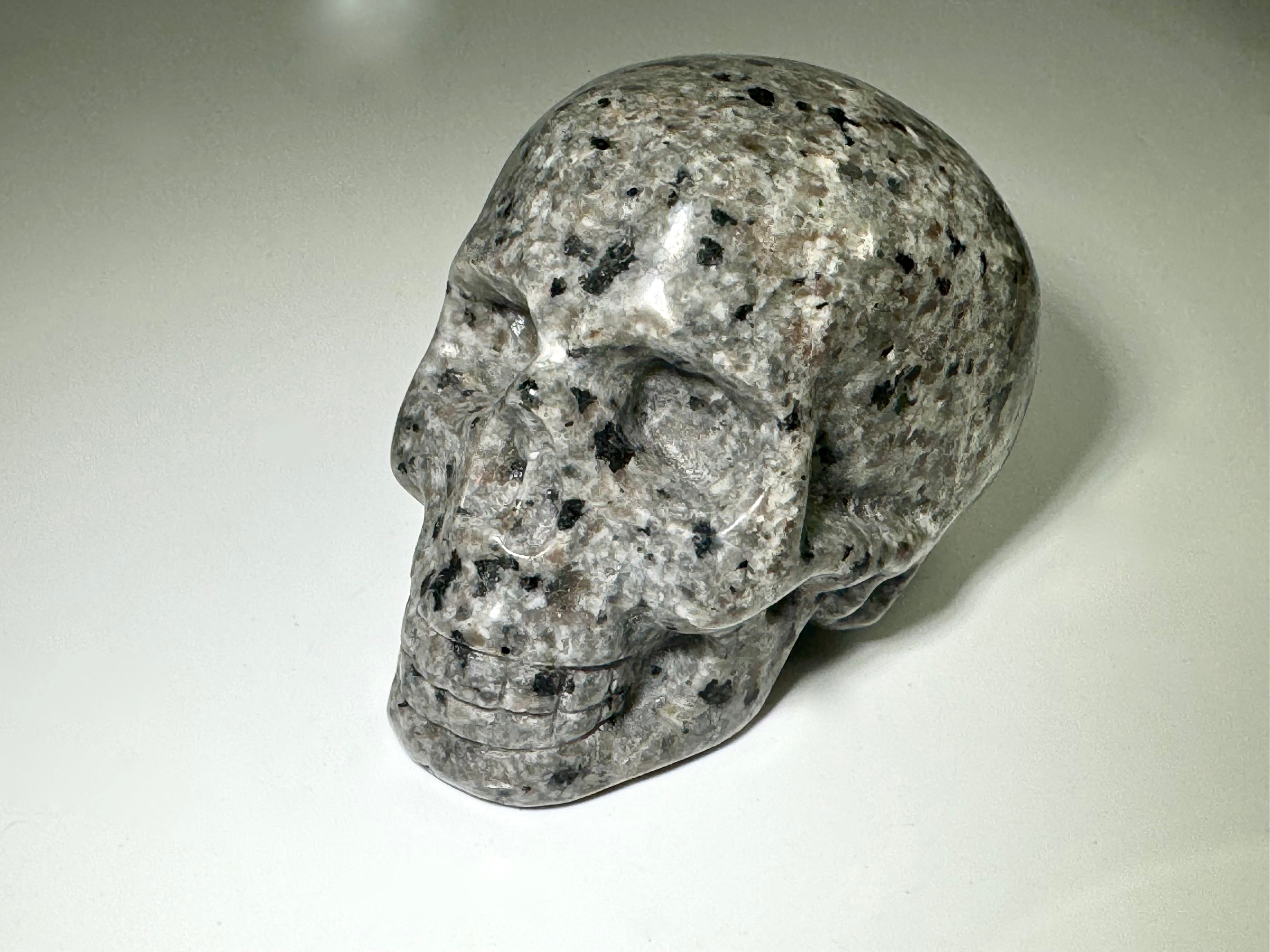 Granite Skull Stone Carving