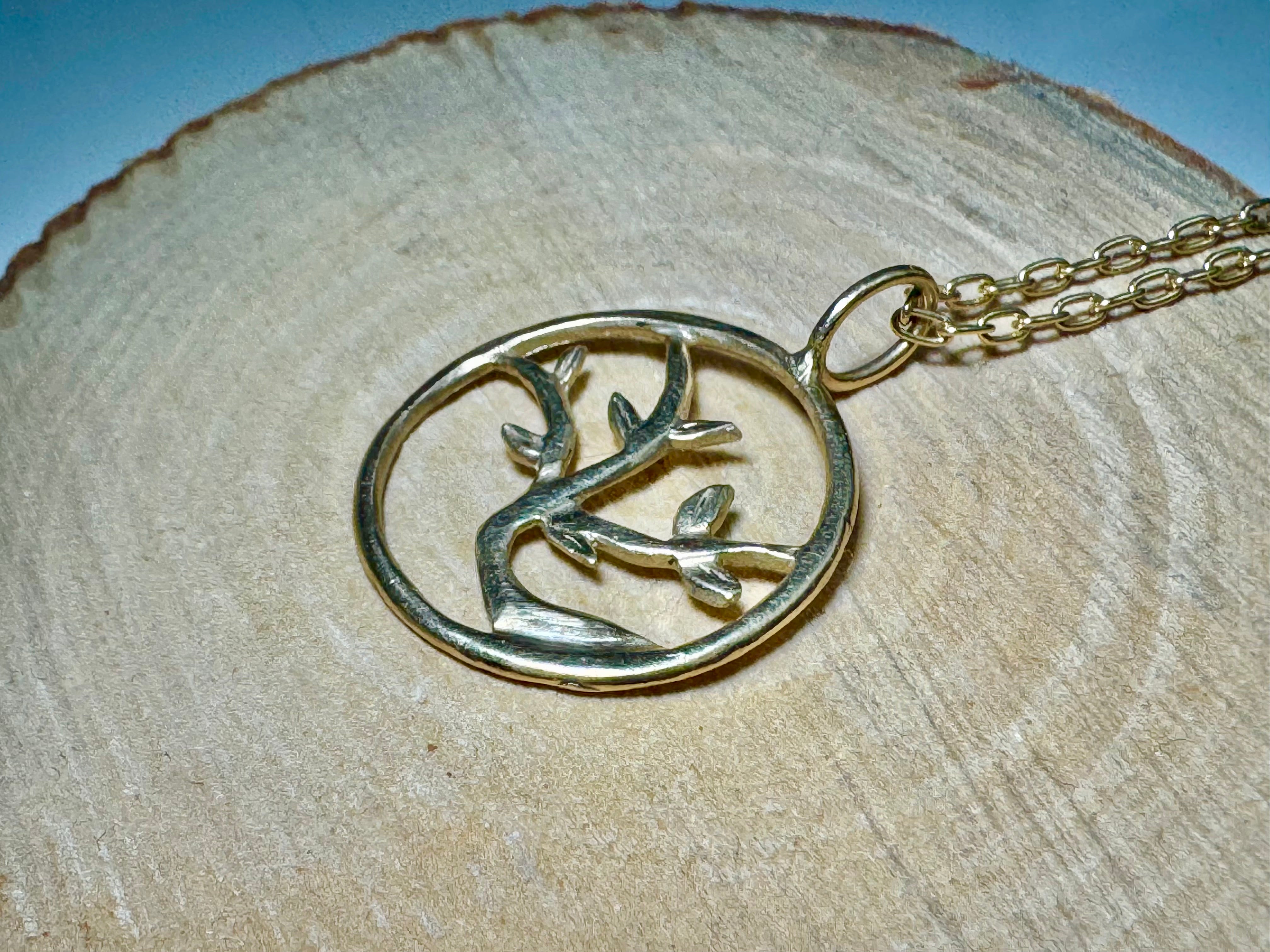Tree of Life 2 Medium 14k Pendant