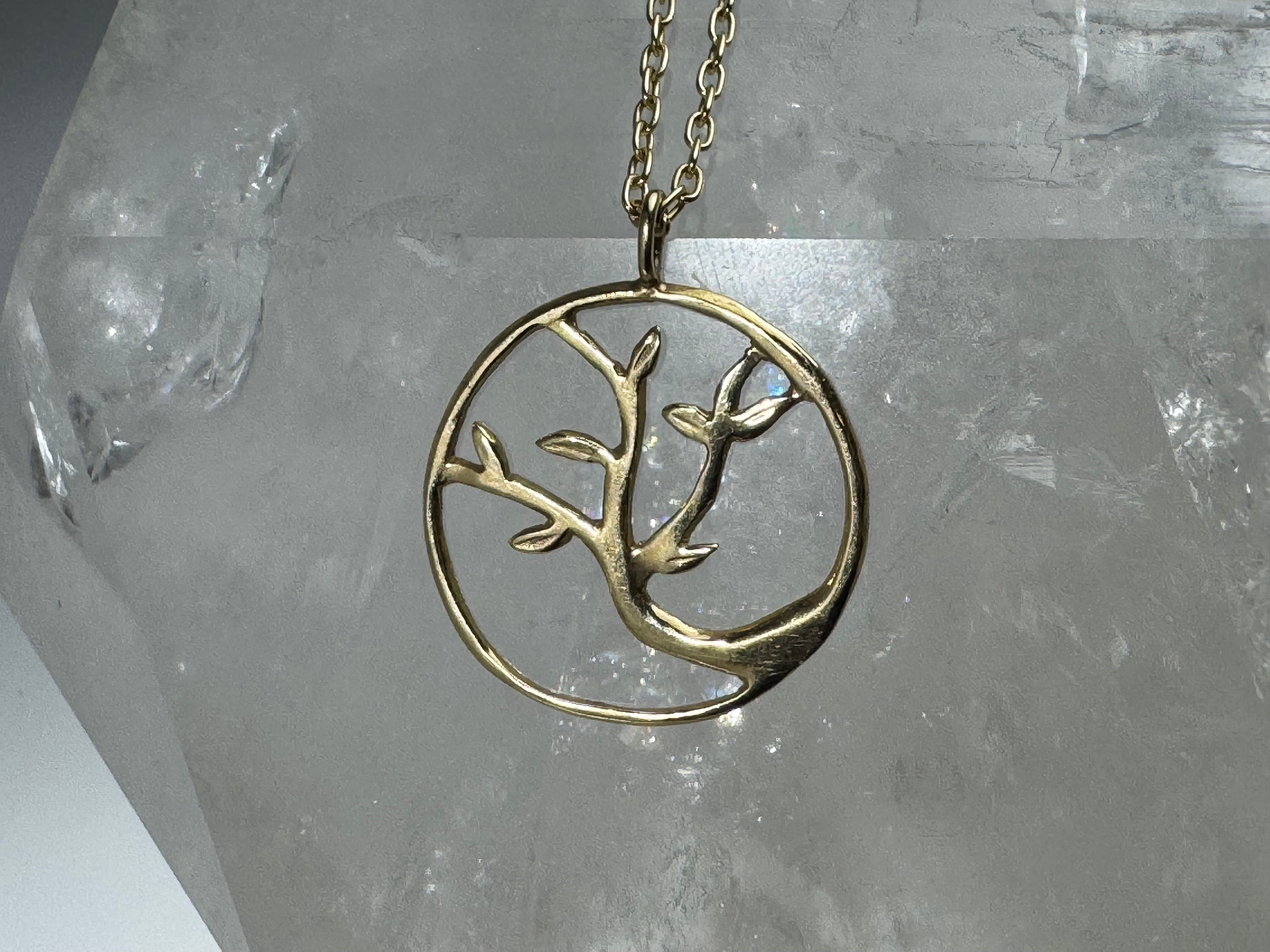 Tree of Life 2 Large 14k Pendant