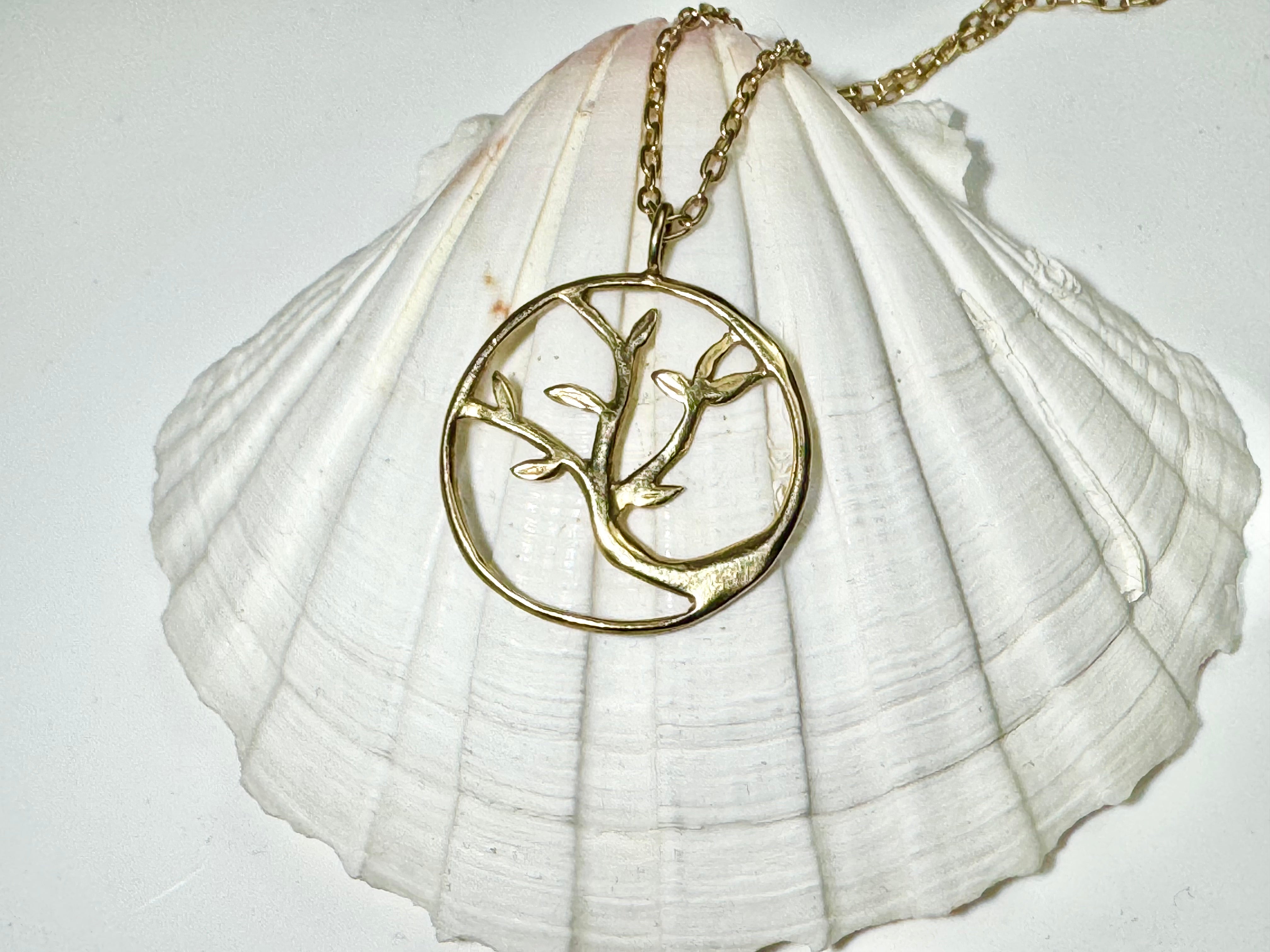 Tree of Life 2 Large 14k Pendant