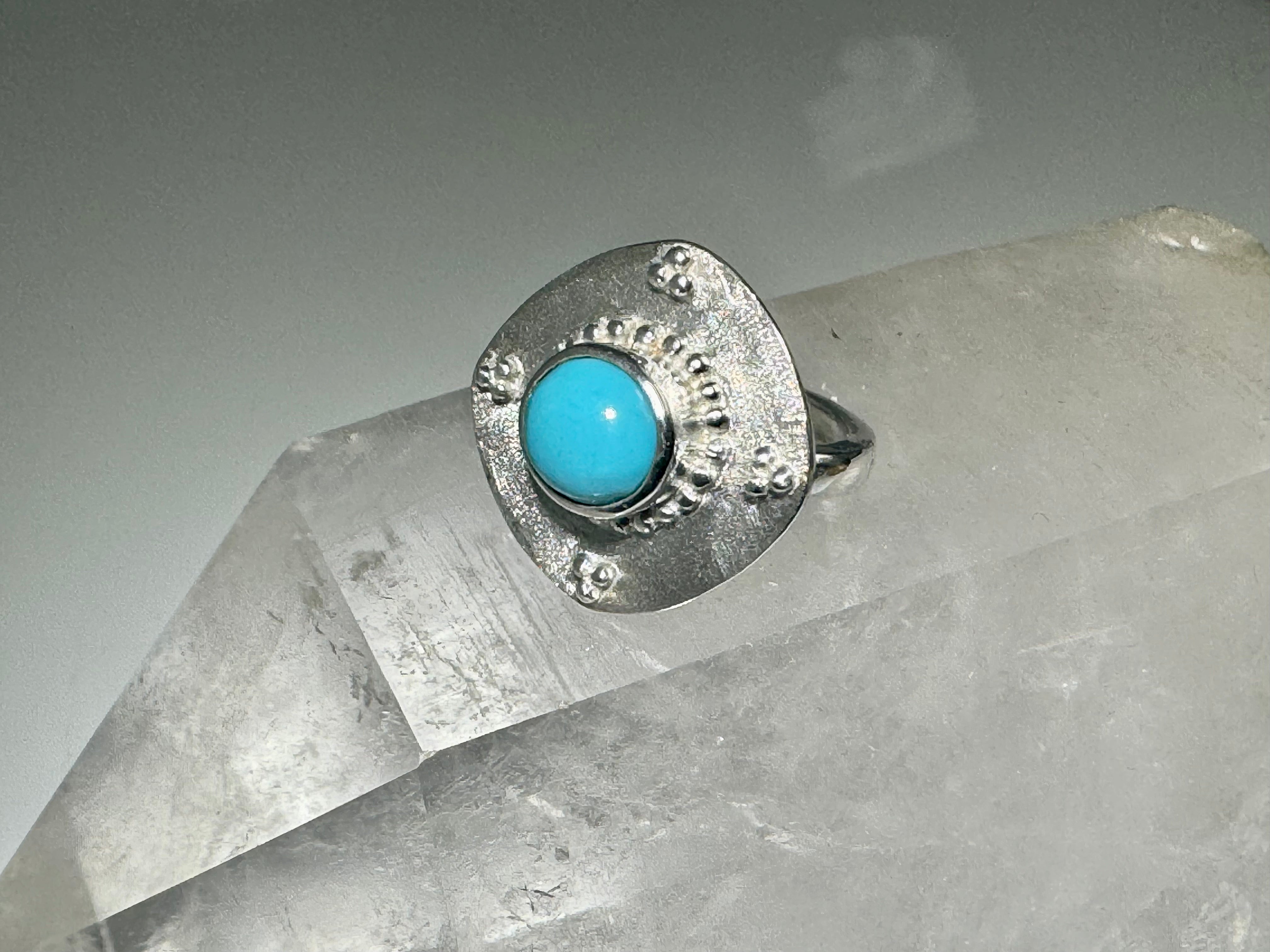 Sleeping Beauty Turquoise Sterling Ring