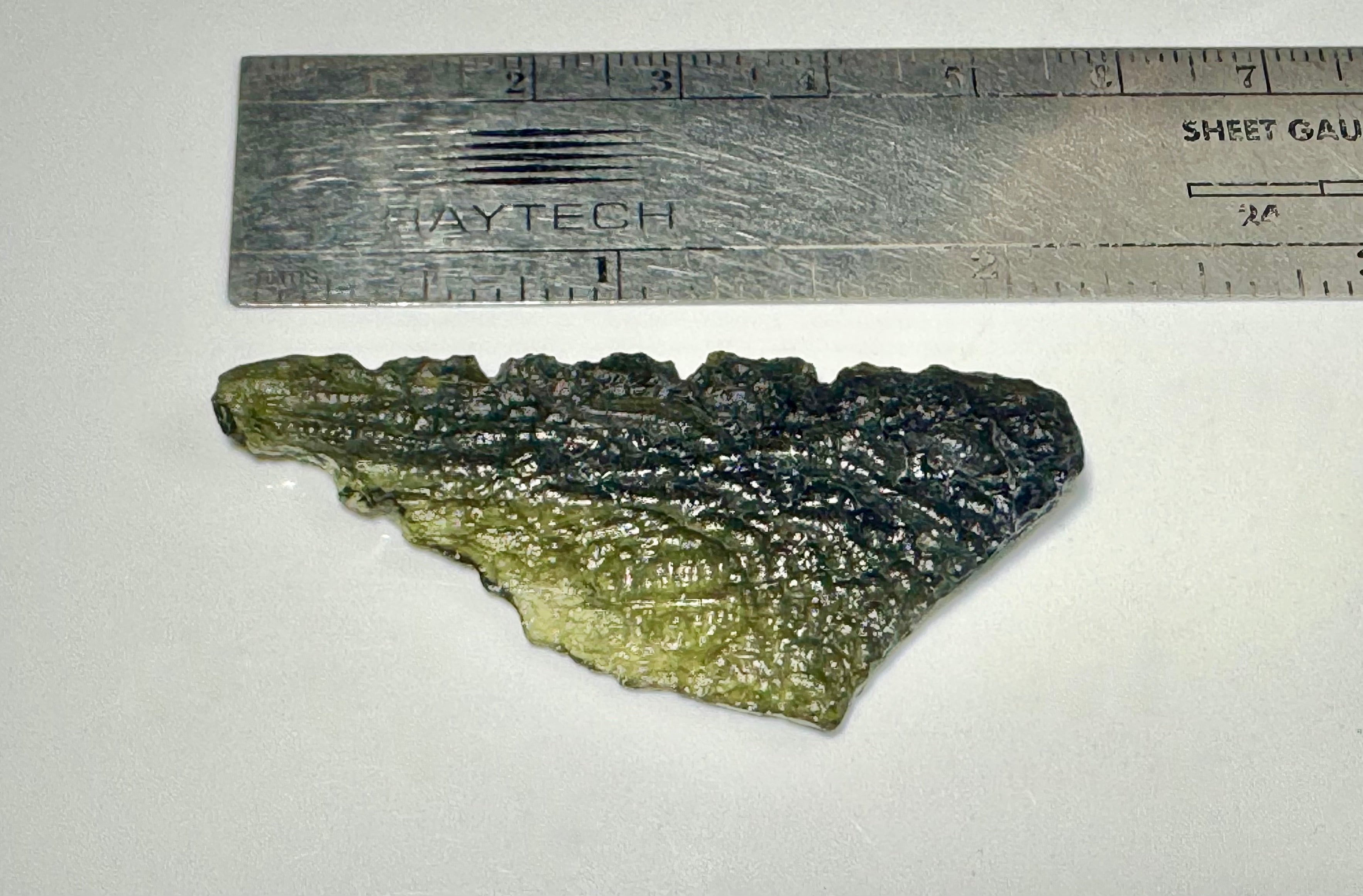 Moldavite 22x52mm Specimen
