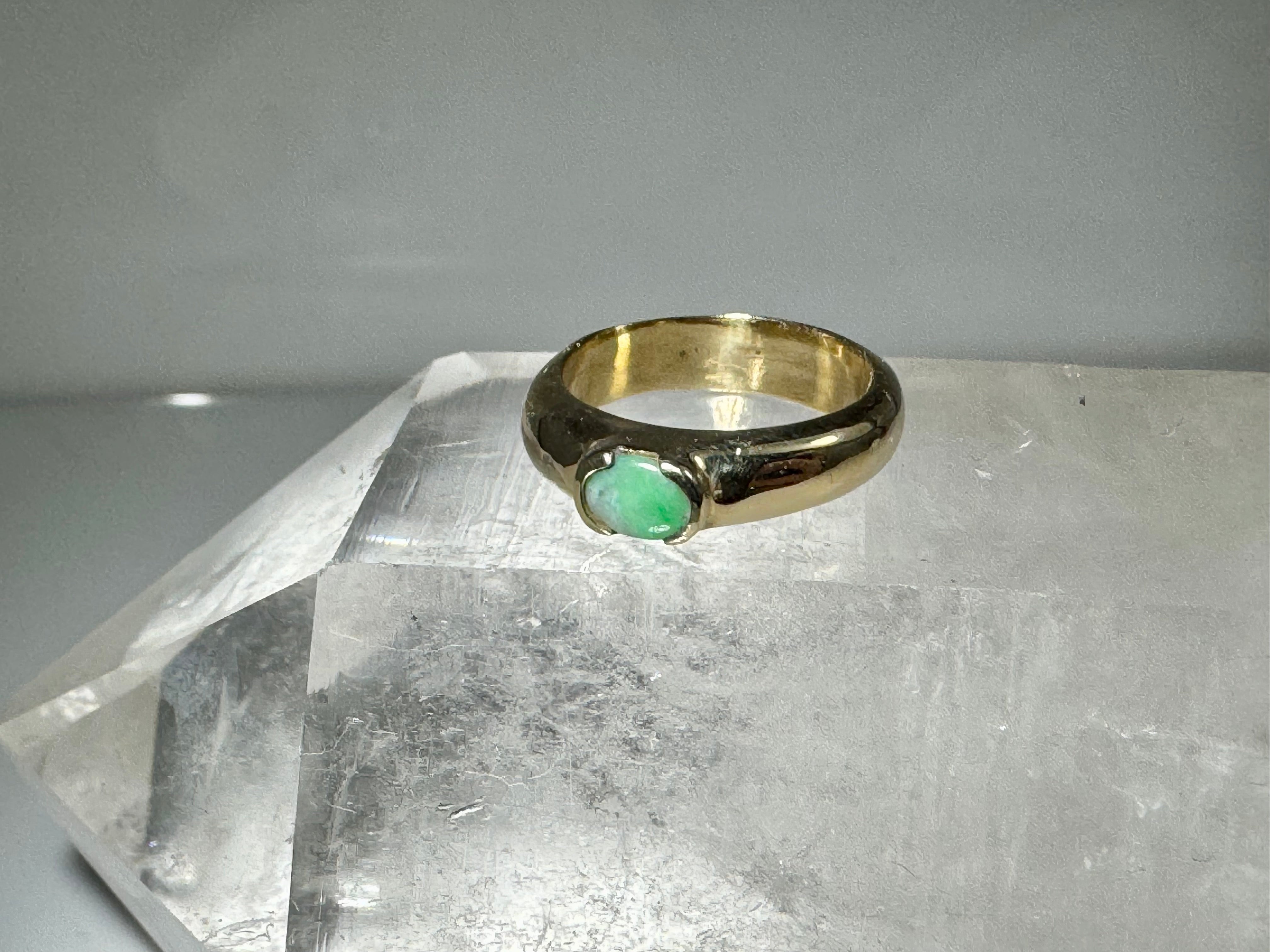Jade 14k Ring