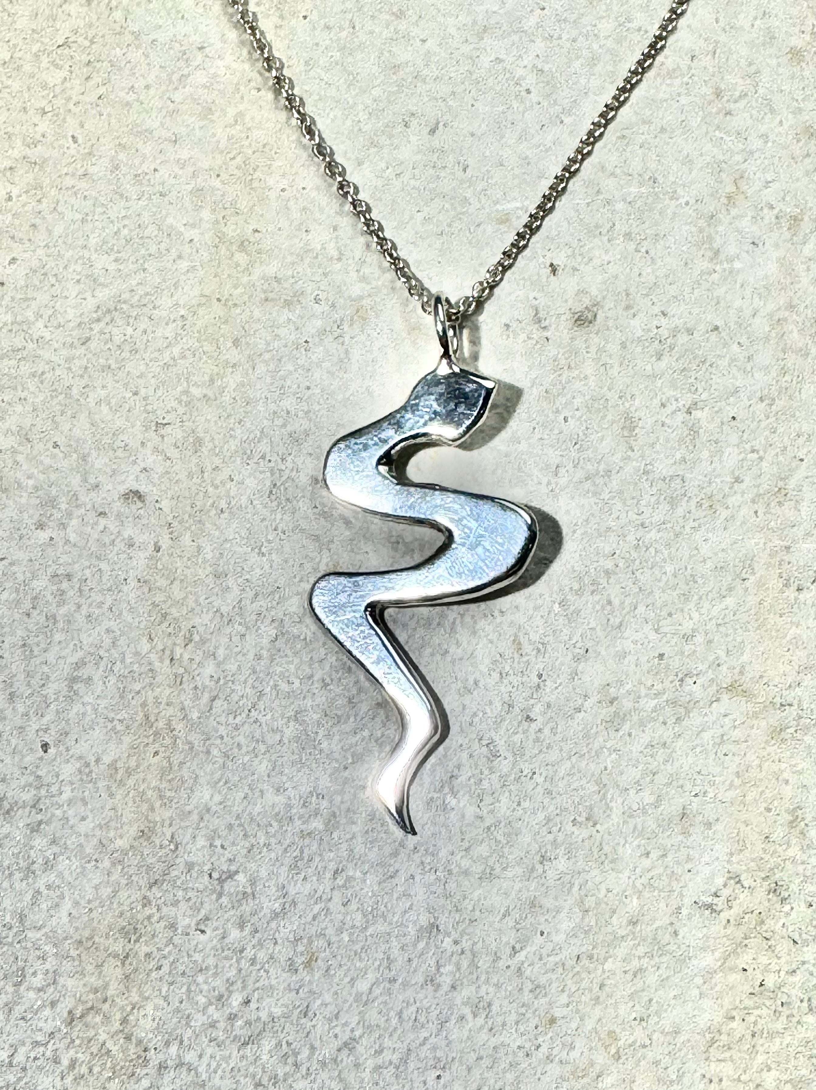 Snake Sterling Pendant
