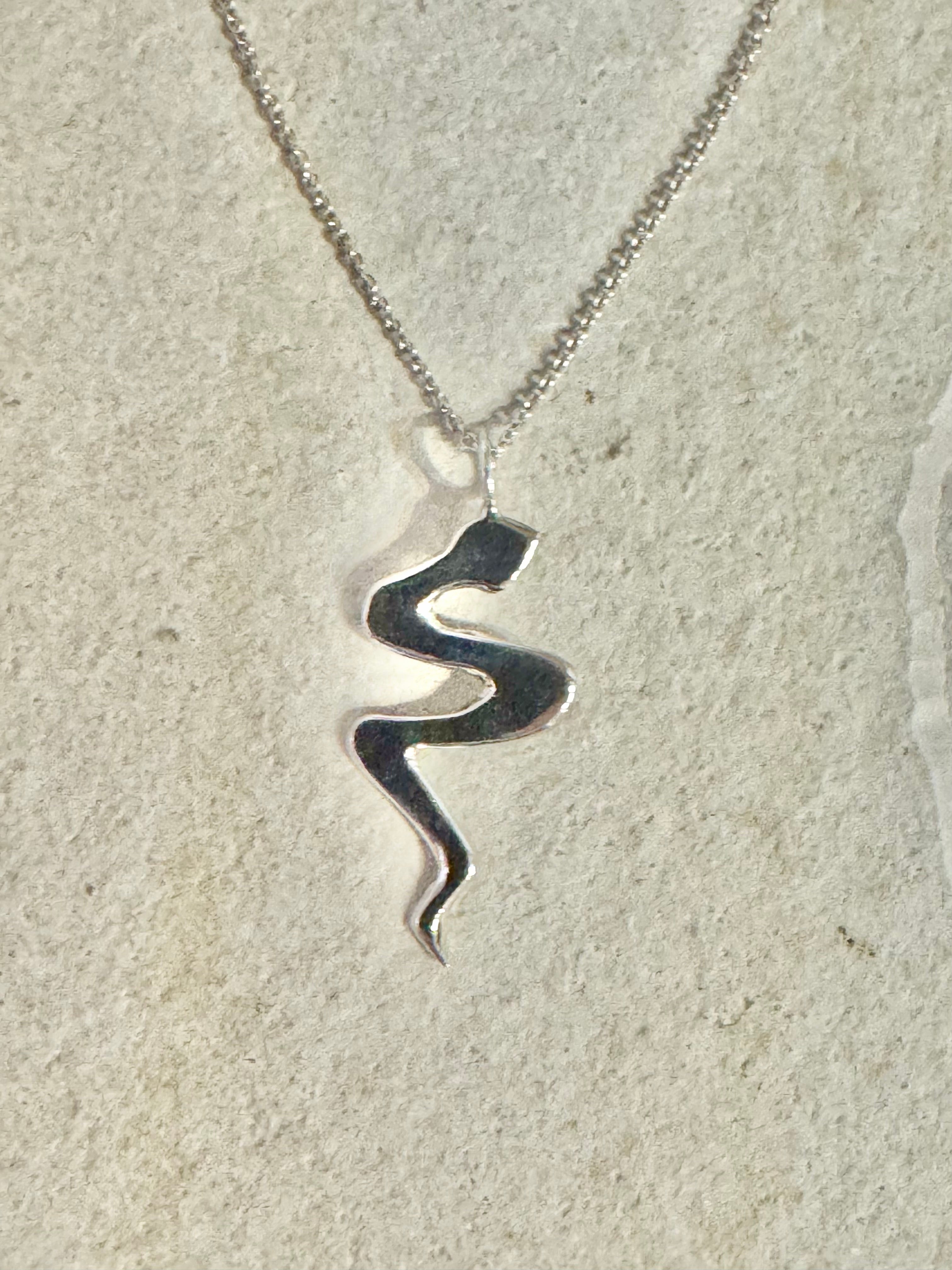 Snake Sterling Pendant