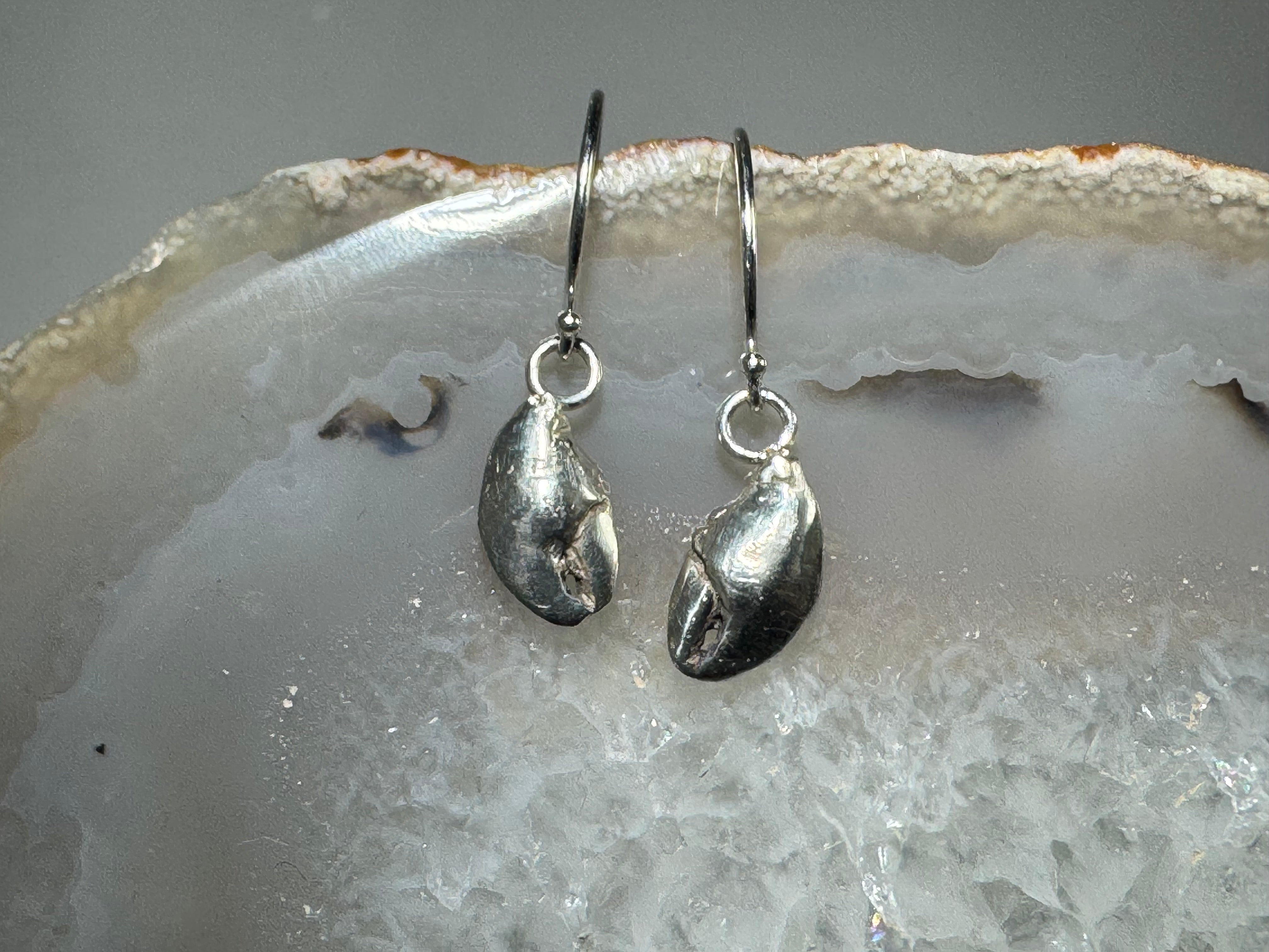 The Lobster Claw Sterling Dangles