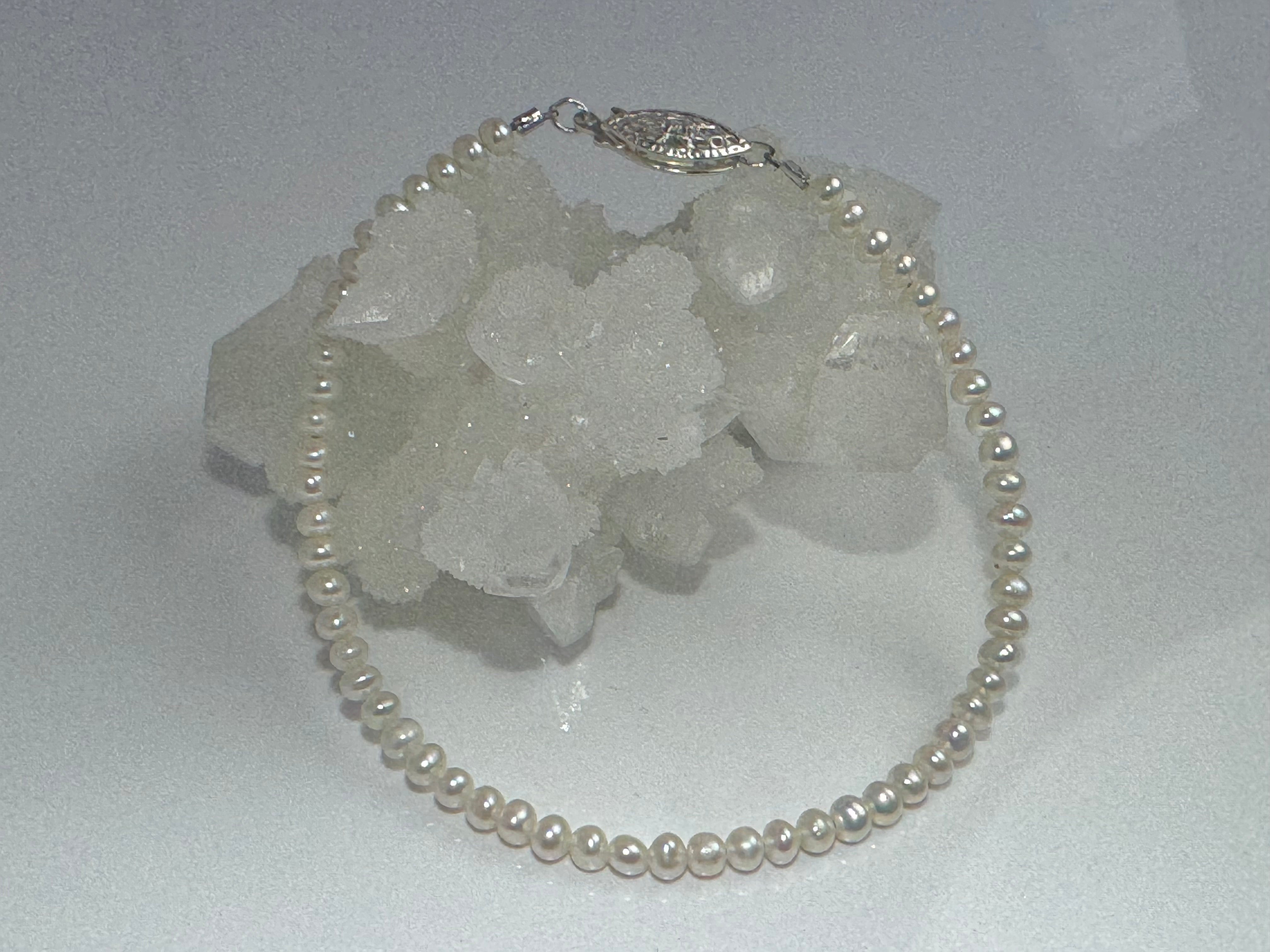 Fresh Water Pearl Sterling Bracelet