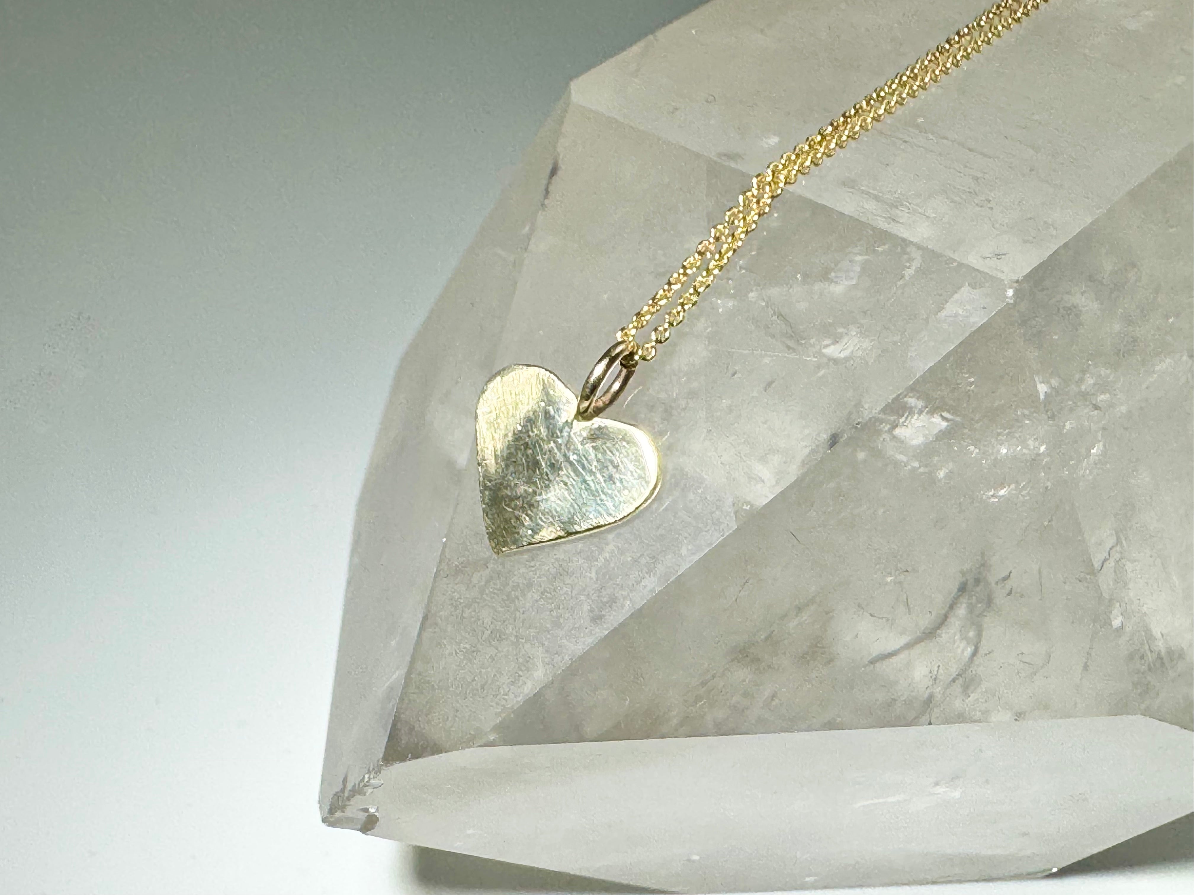 Heart 11mm 14k Pendant