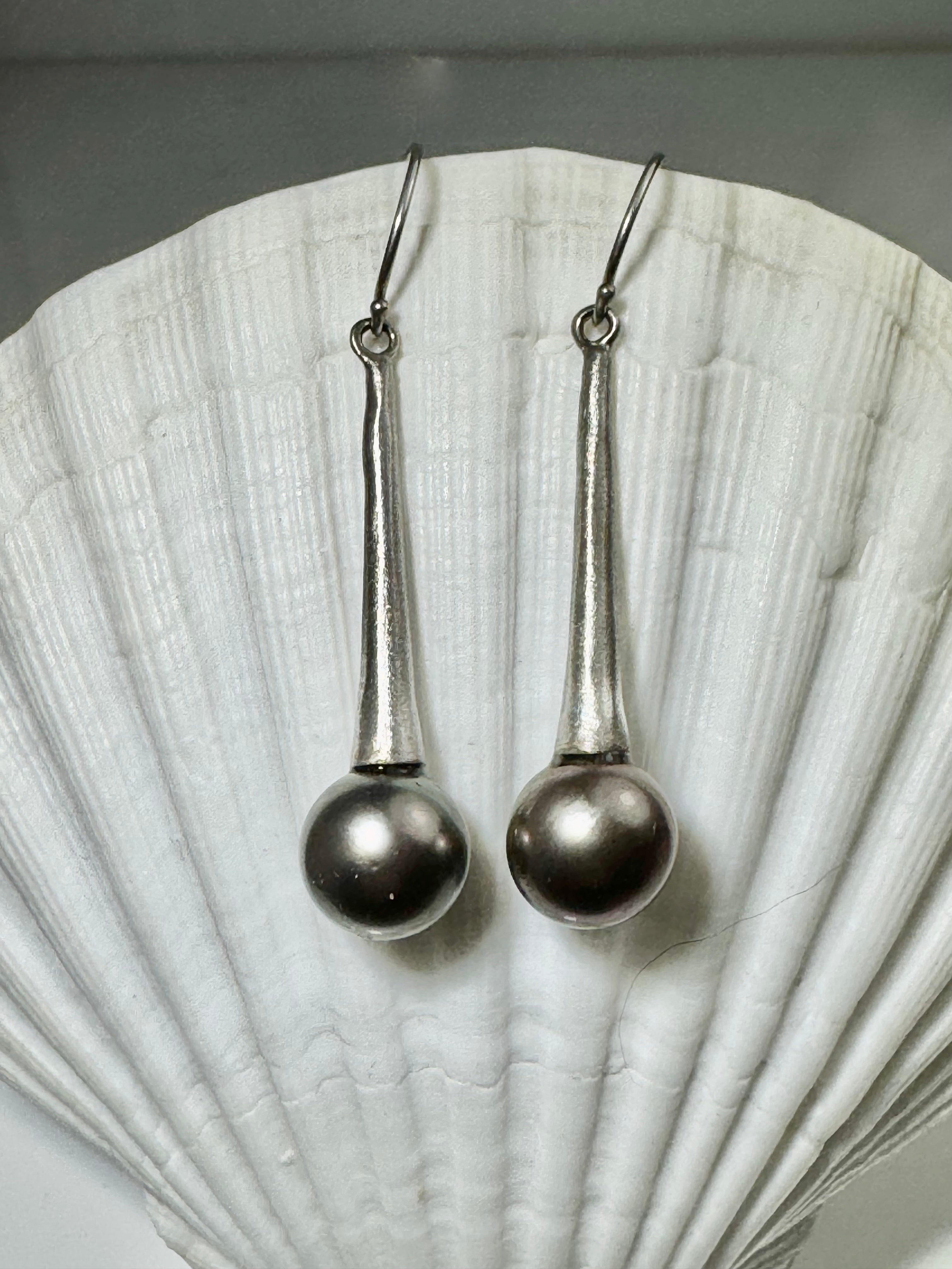 The Tahitian Pearl Sterling Dangles