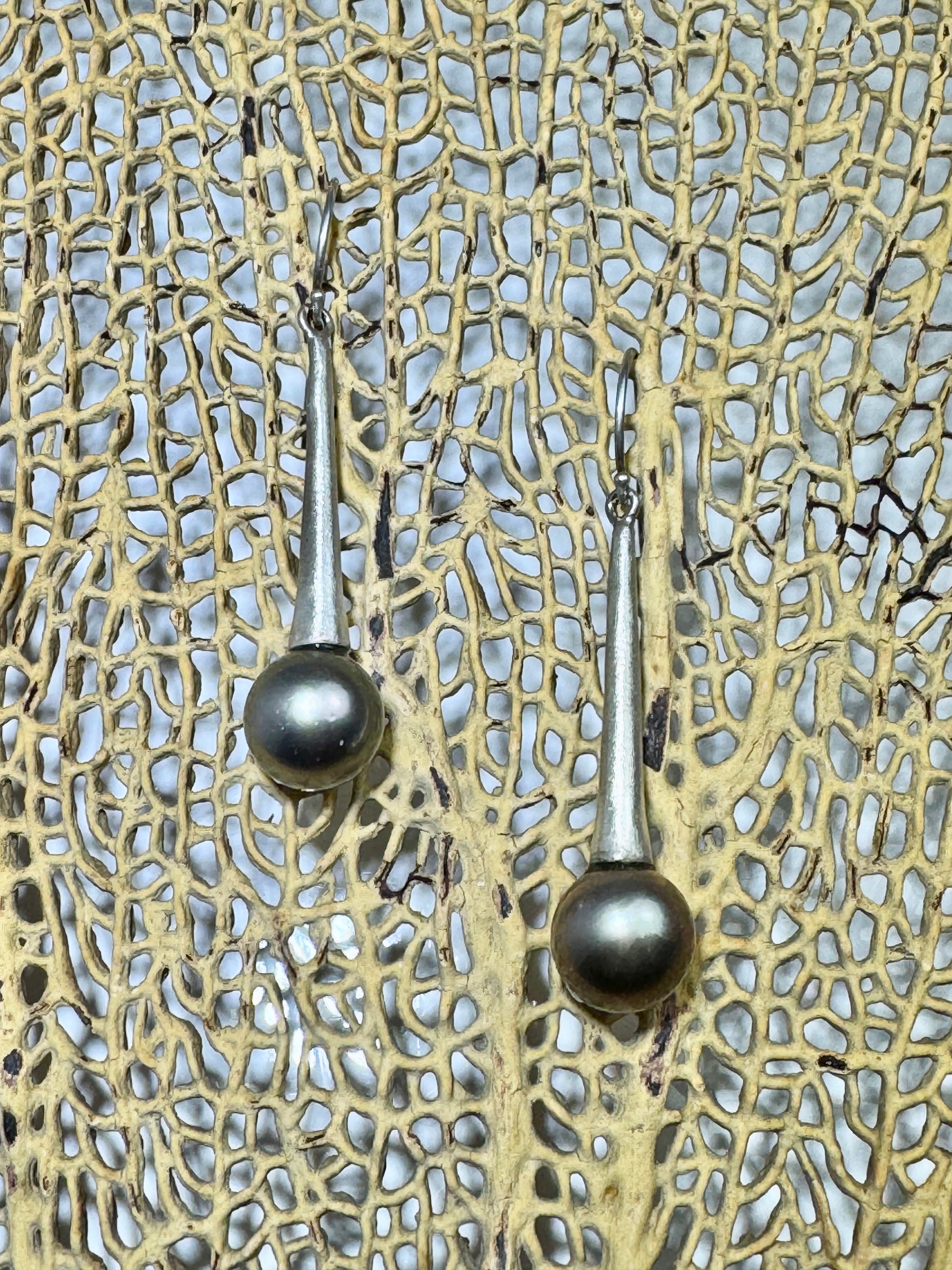 The Tahitian Pearl Sterling Dangles