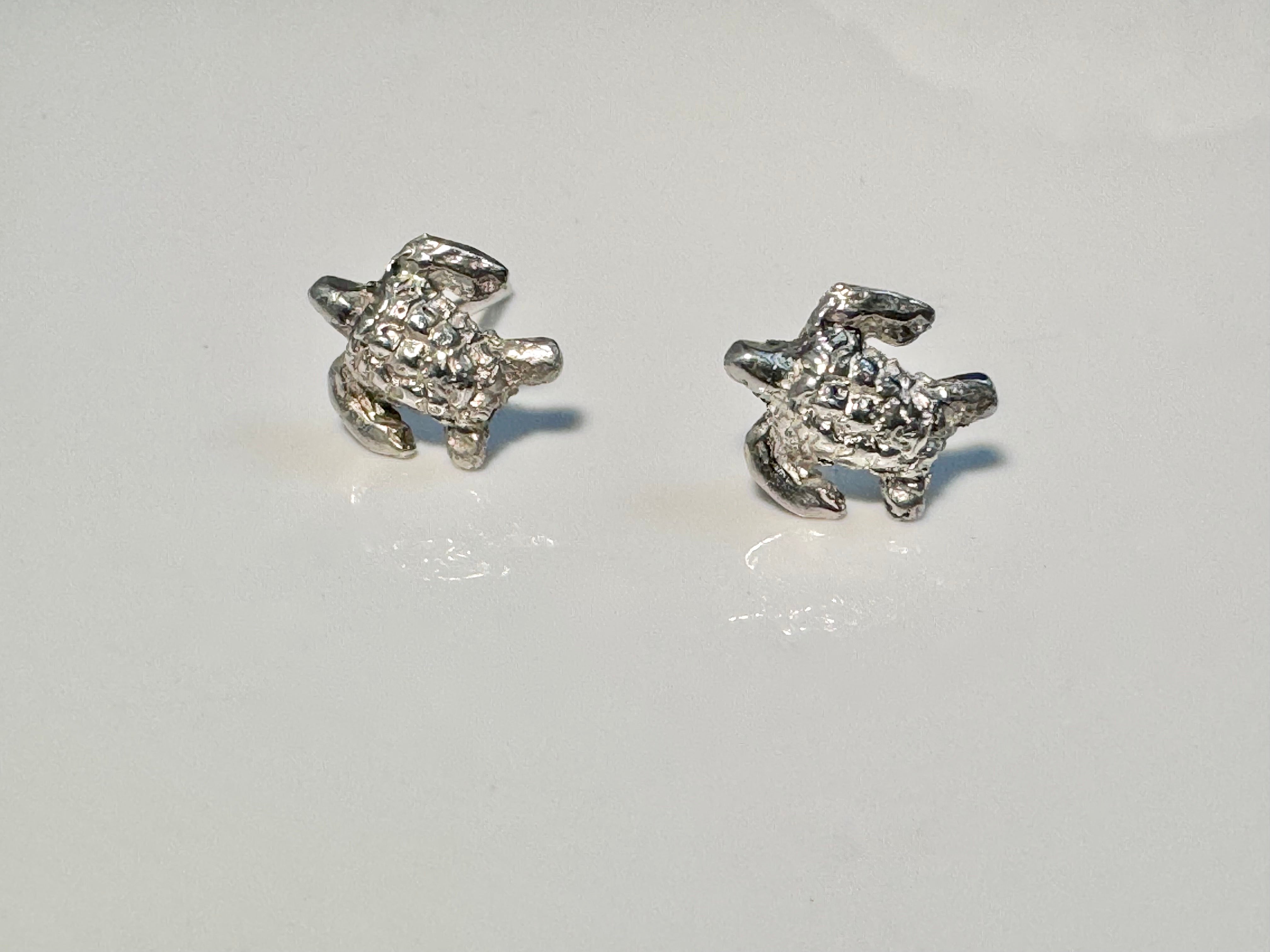 Turtle Sterling Studs
