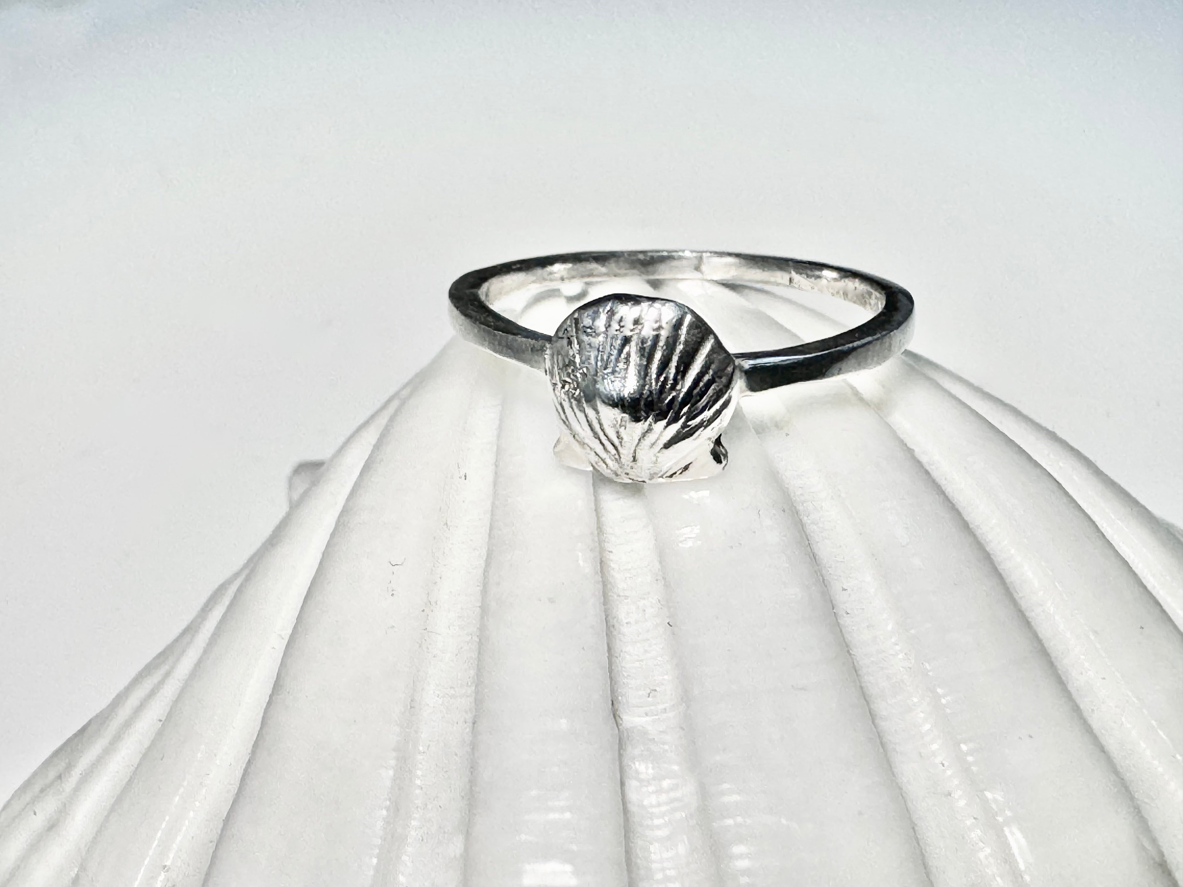 Shell Sterling Ring