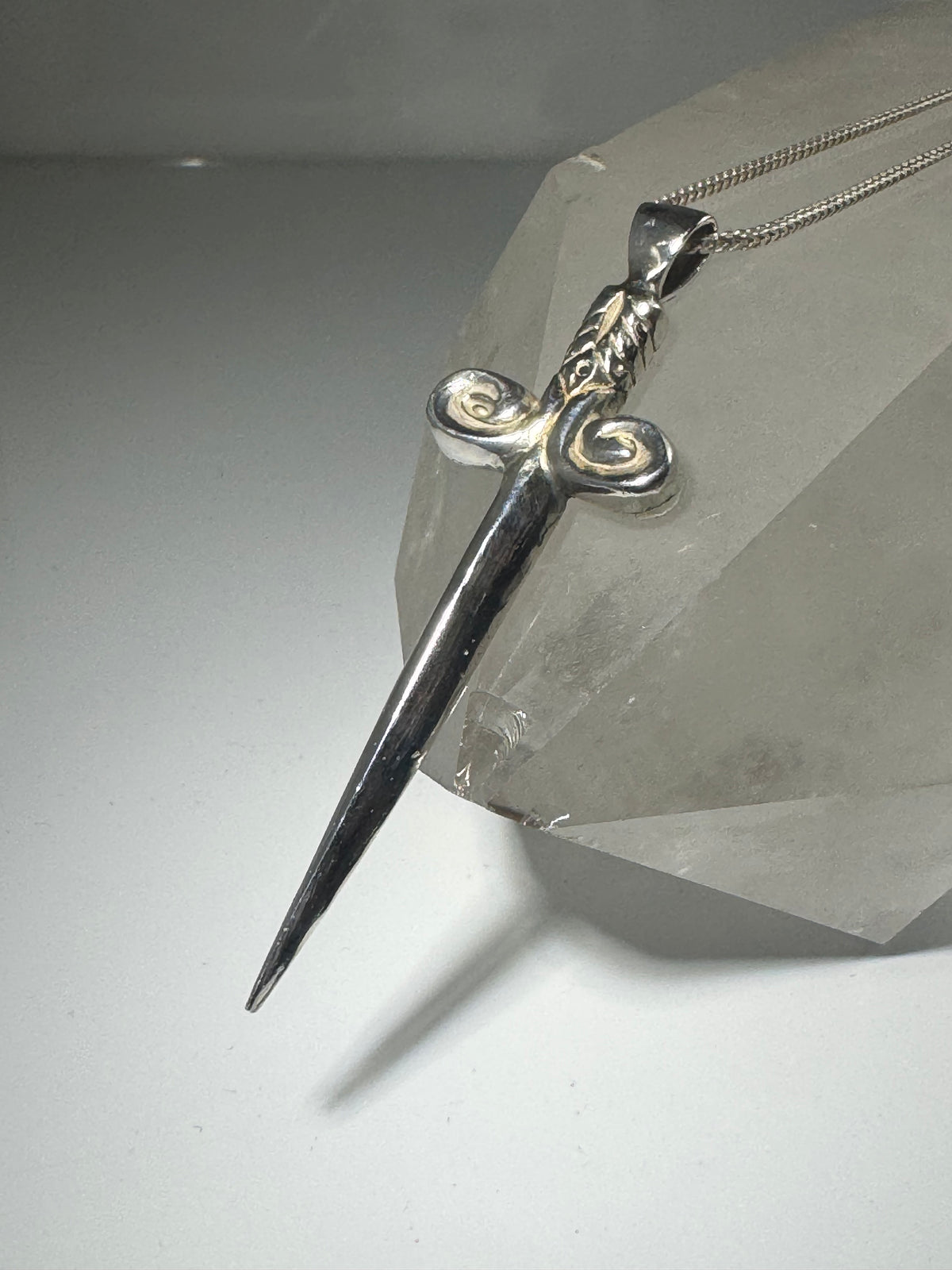 Dagger Sterling Pendant