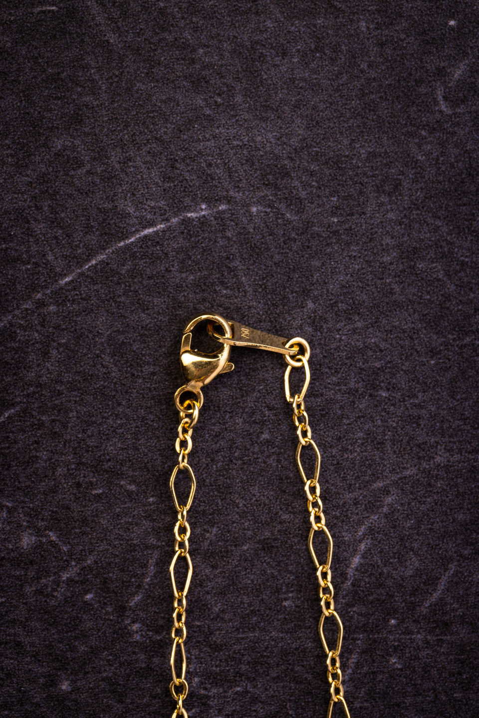 14k yellow gold cable chain 16 inches