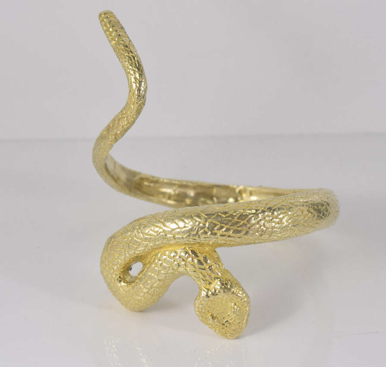 Golden Snake Cuff