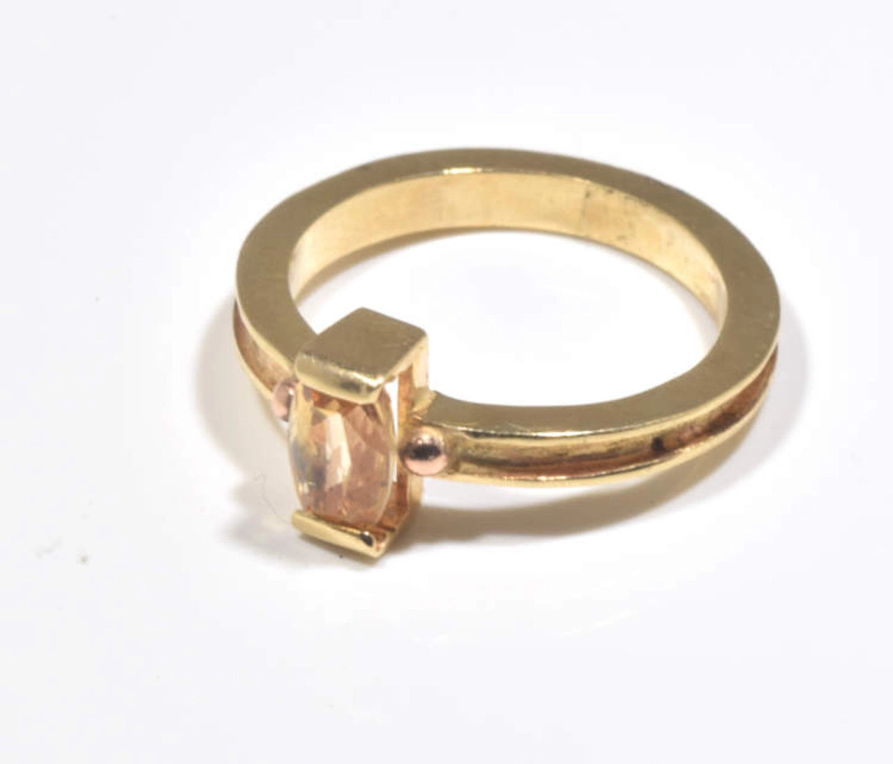 Imperial Topaz 14k Gold Ring