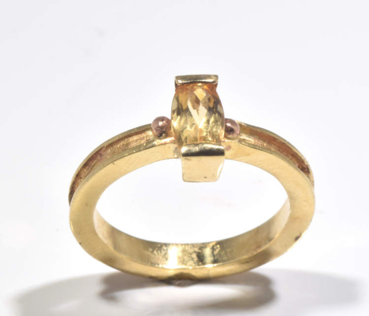 Imperial Topaz 14k Gold Ring