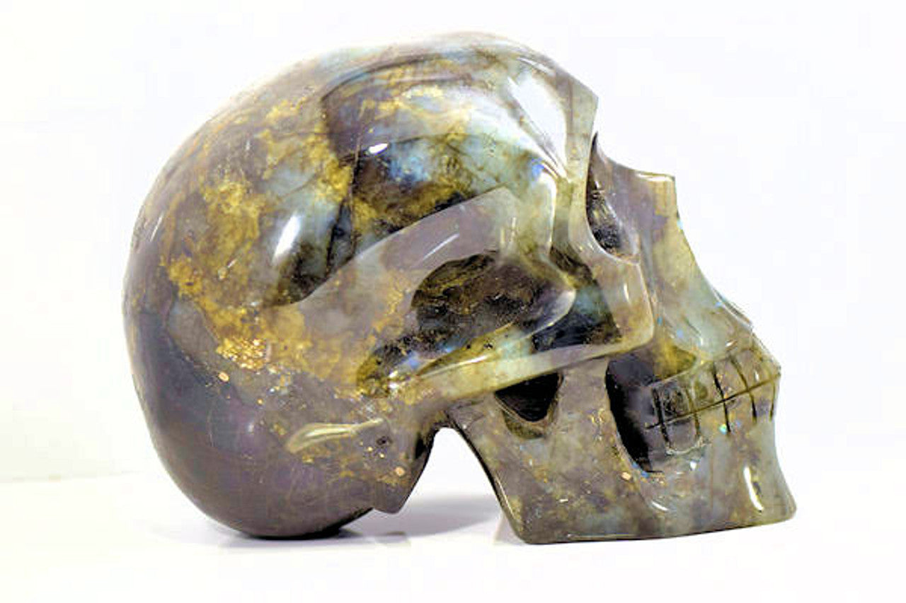 Labradorite Skull