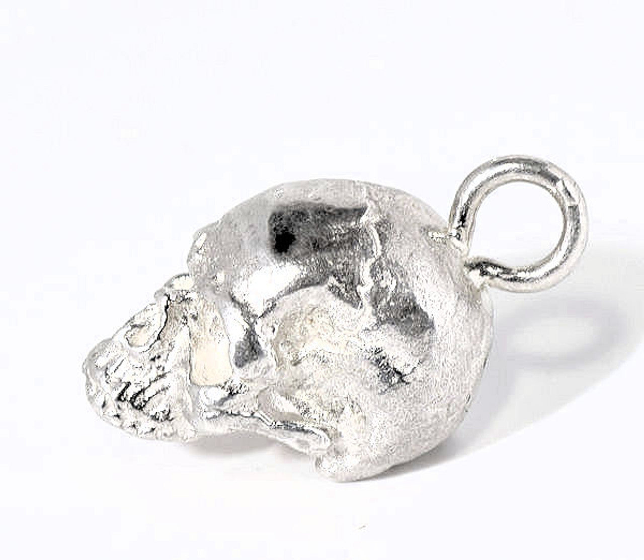 Sterling Silver Skull Pendant