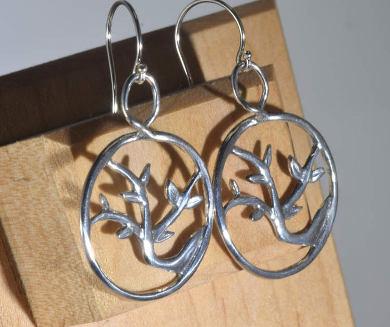 Silver Tree of Life 2 Earrings